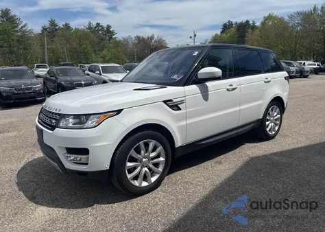 2017 Land Rover Range Rover Sport Hse из США, поврежденный, VIN SALWR2FV4HA157415